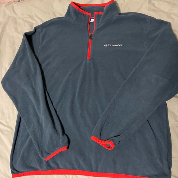 Men’s Columbia Fleece Pullover - Picture 1 of 2